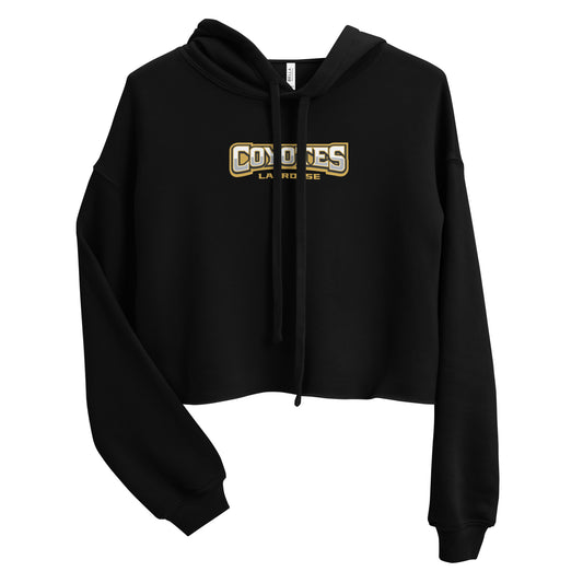 Women's Coyotes Lacrosse Crop Hoodie