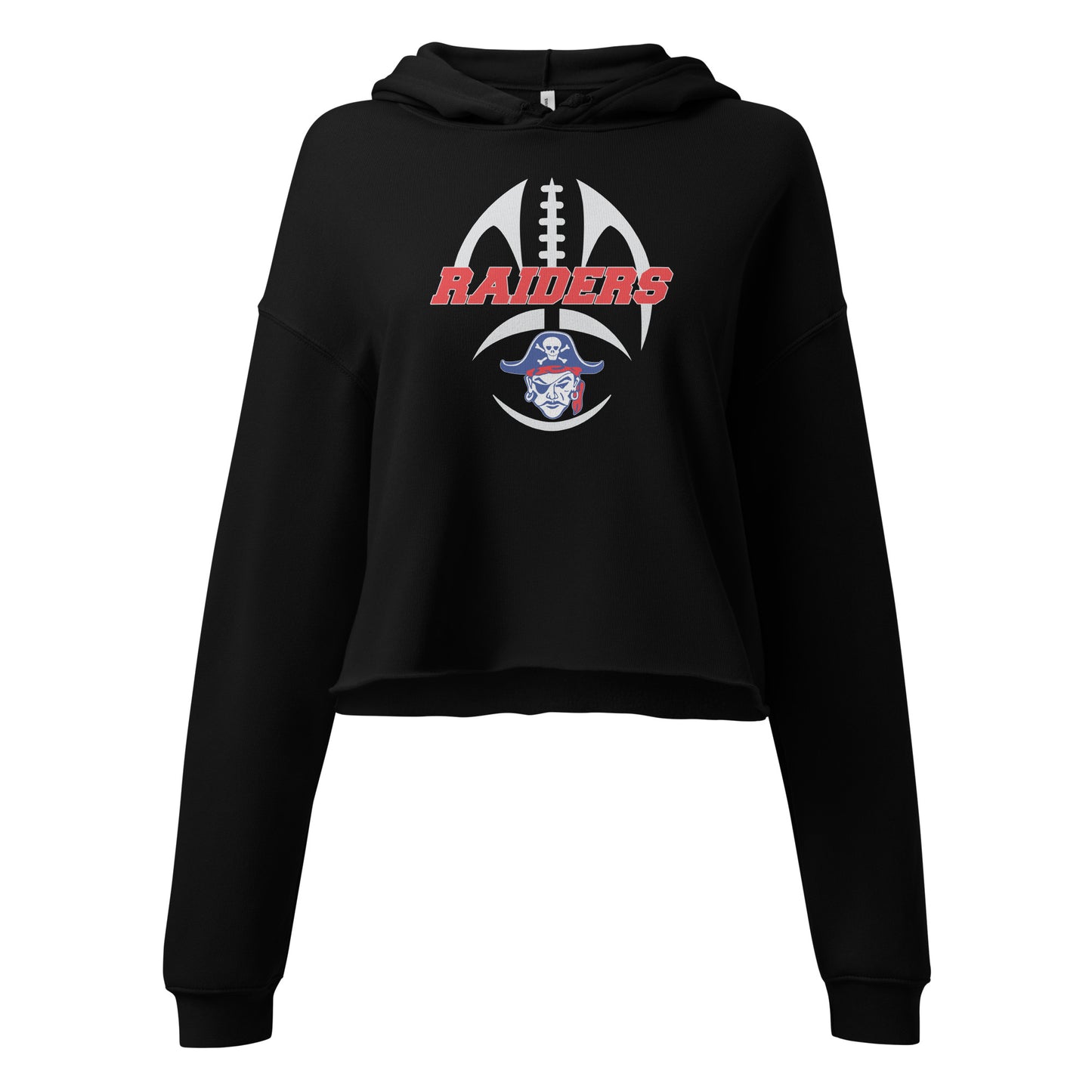 Women's Fairport Football and Cheer Crop Hoodie