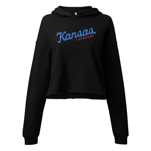Women's KU Club Lacrosse Crop Hoodie