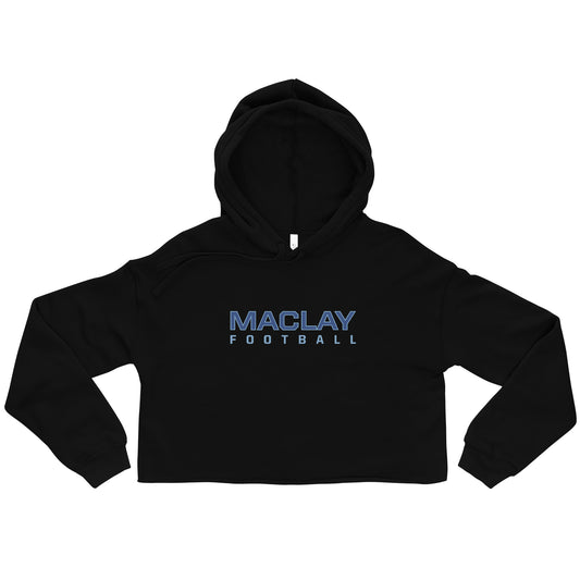 Women's Maclay Football Crop Hoodie
