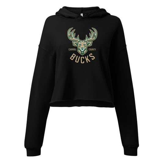 Women's CC Bucks Bella + Canvas Crop Hoodie