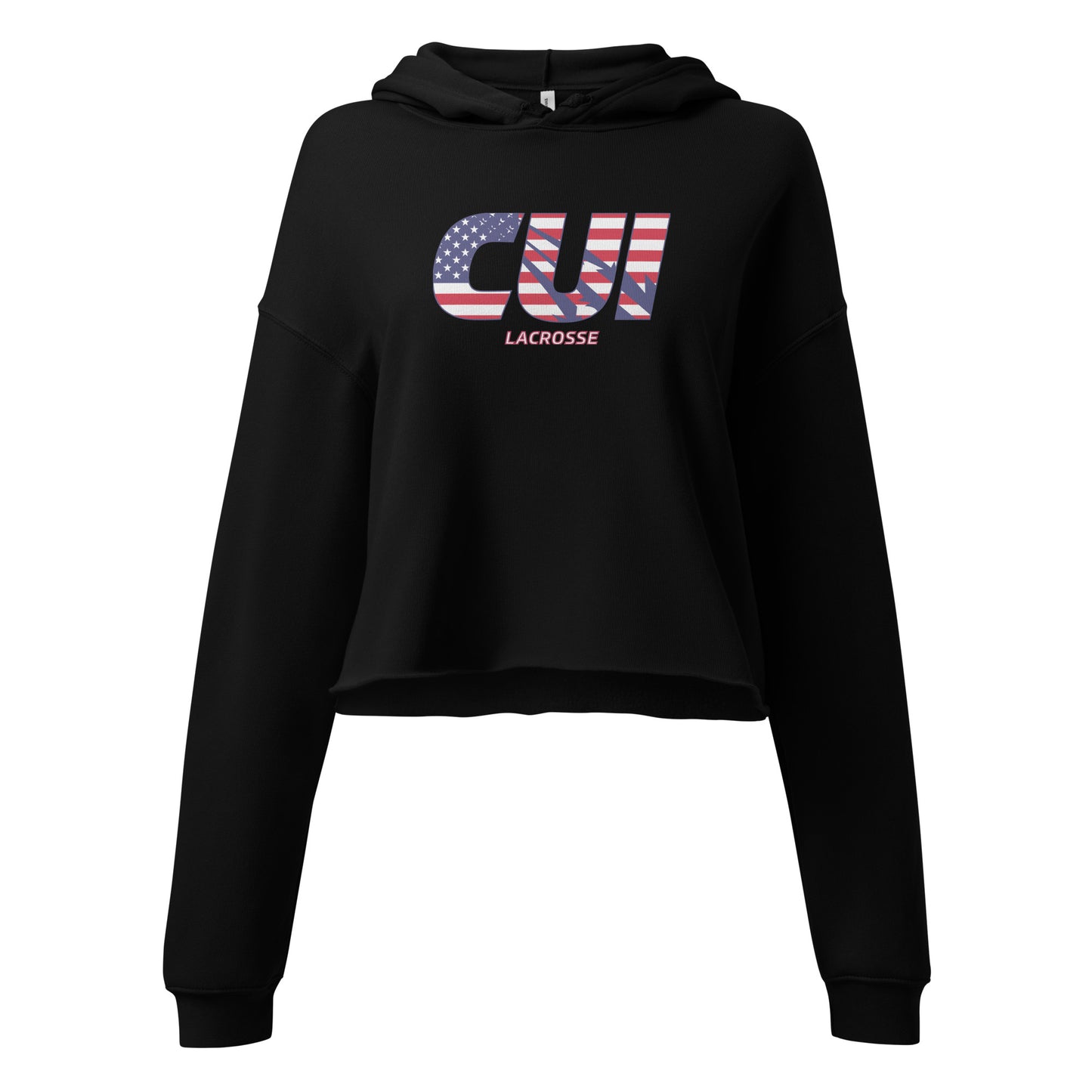 Women's CUI Lacrosse Crop Hoodie