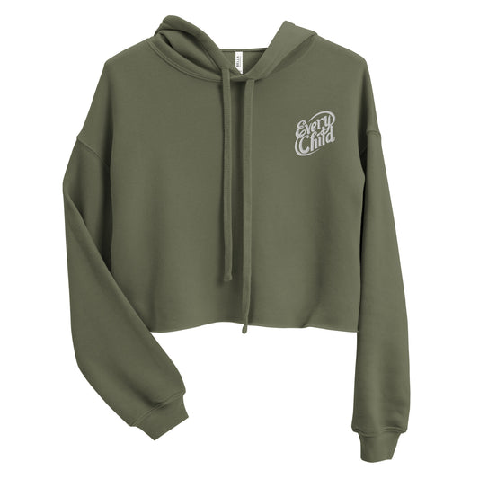 Women's Every Child Central Oregon Bella + Canvas Crop Hoodie