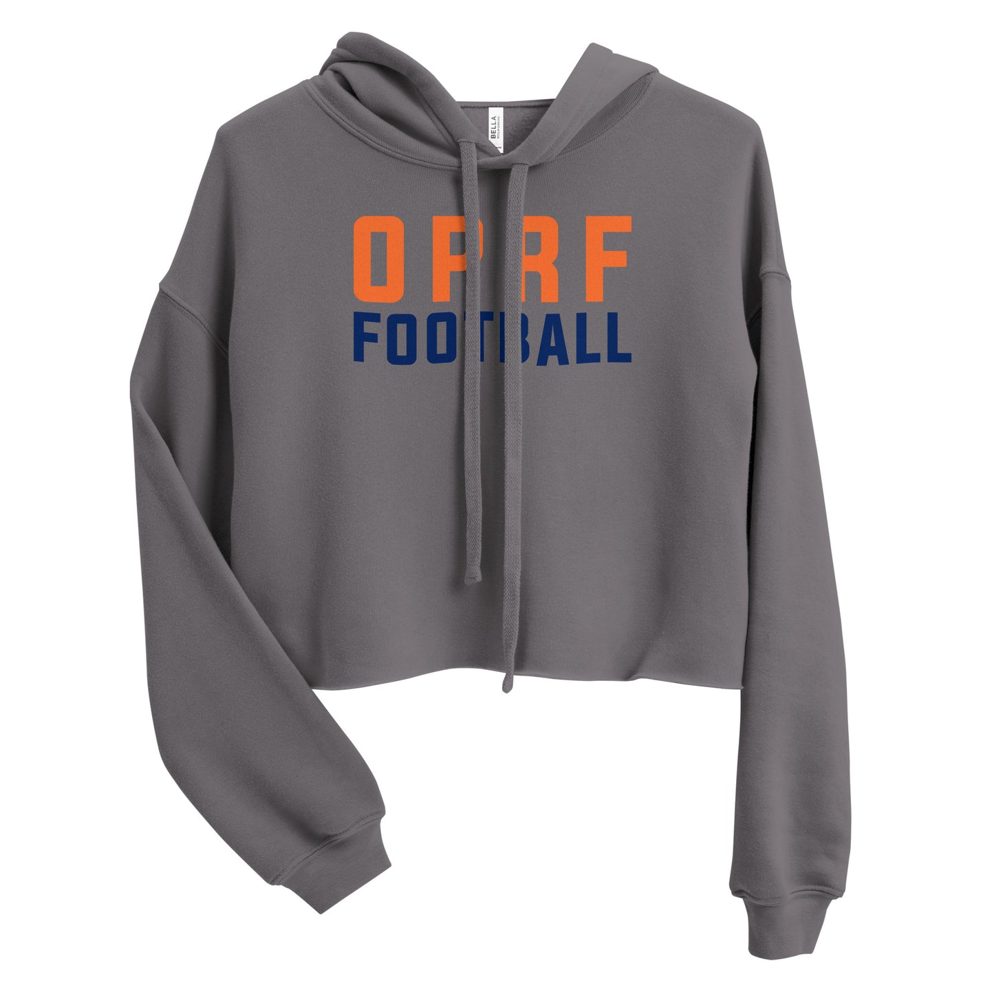 Women's OPRF Football Bella + Canvas Crop Hoodie