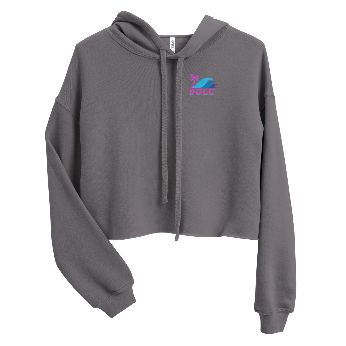 Women's SDLC Bella + Canvas Crop Hoodie