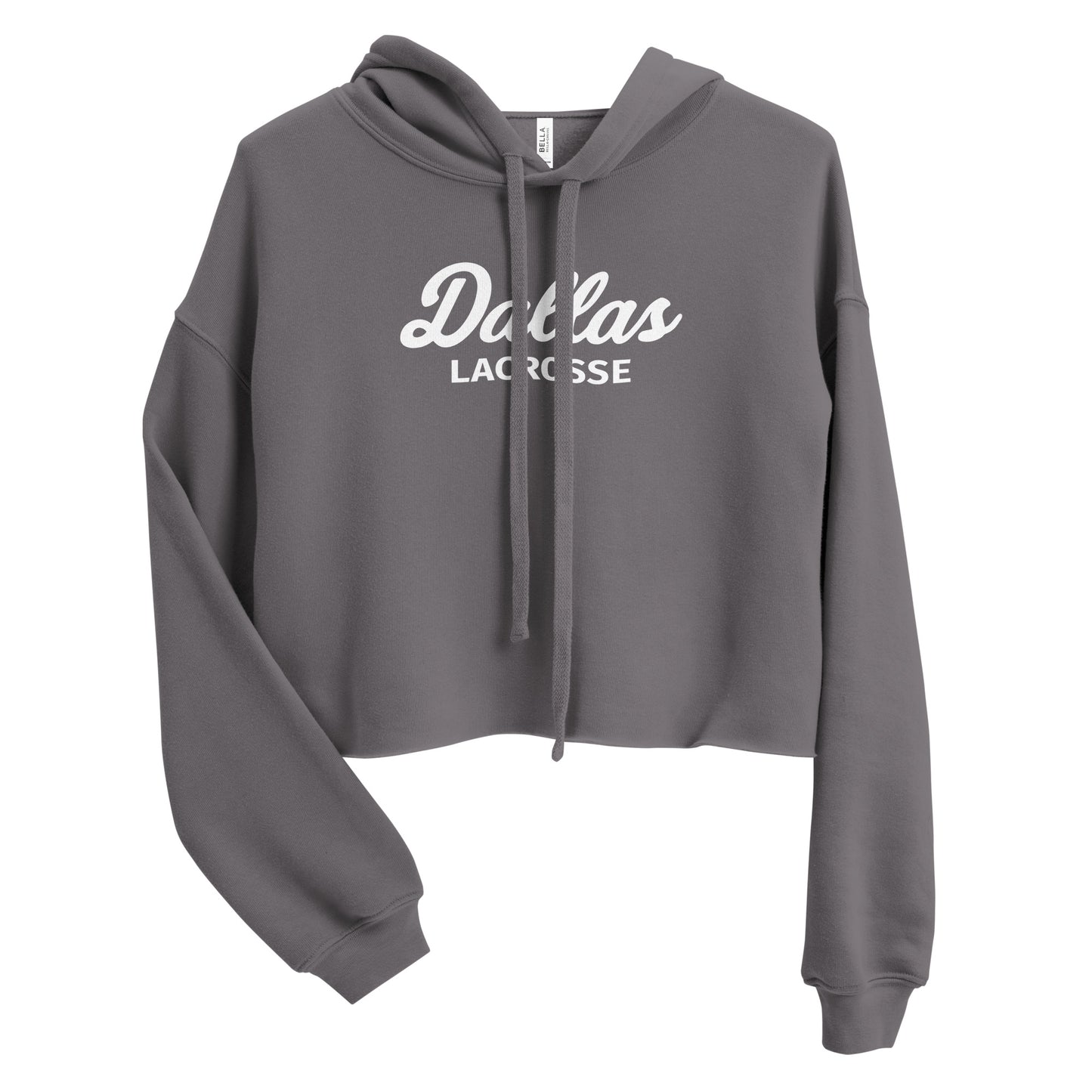 Women's SMU Lacrosse Crop Hoodie