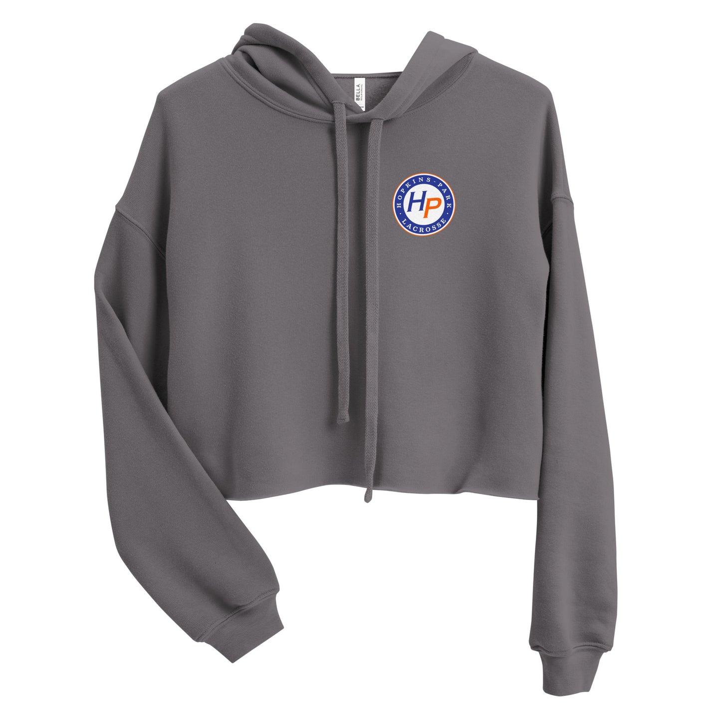 Women's Hopkins Lacrosse Bella + Canvas Crop Hoodie
