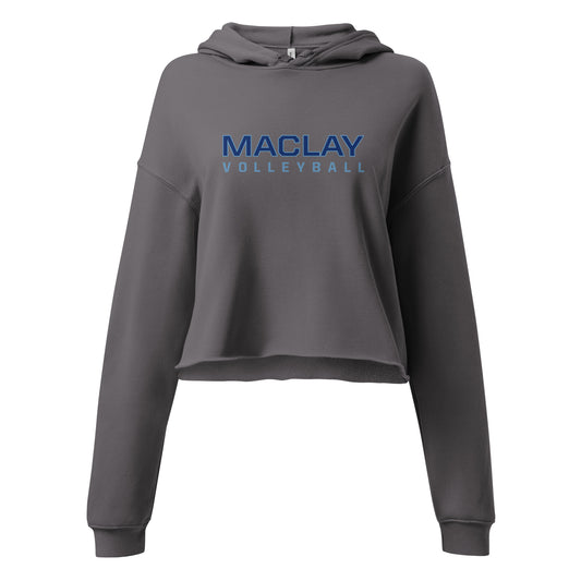 Women's Maclay Volleyball Crop Hoodie