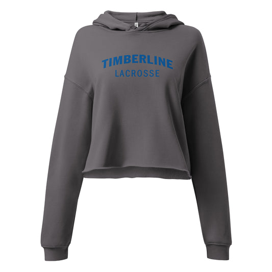 Women's Timberline Lacrosse Bella + Canvas Crop Hoodie