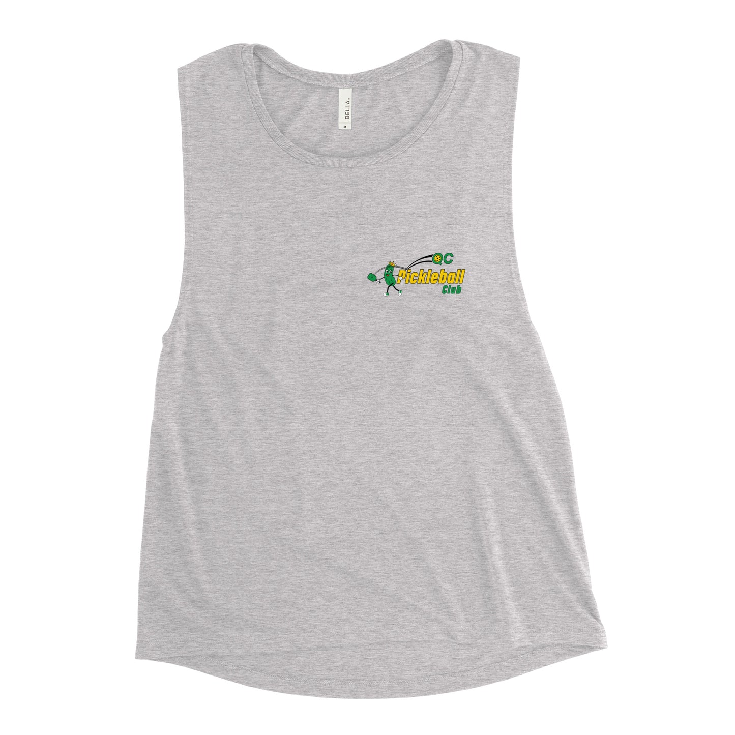 Women's QC Pickleball Bella + Canvas Muscle Tank