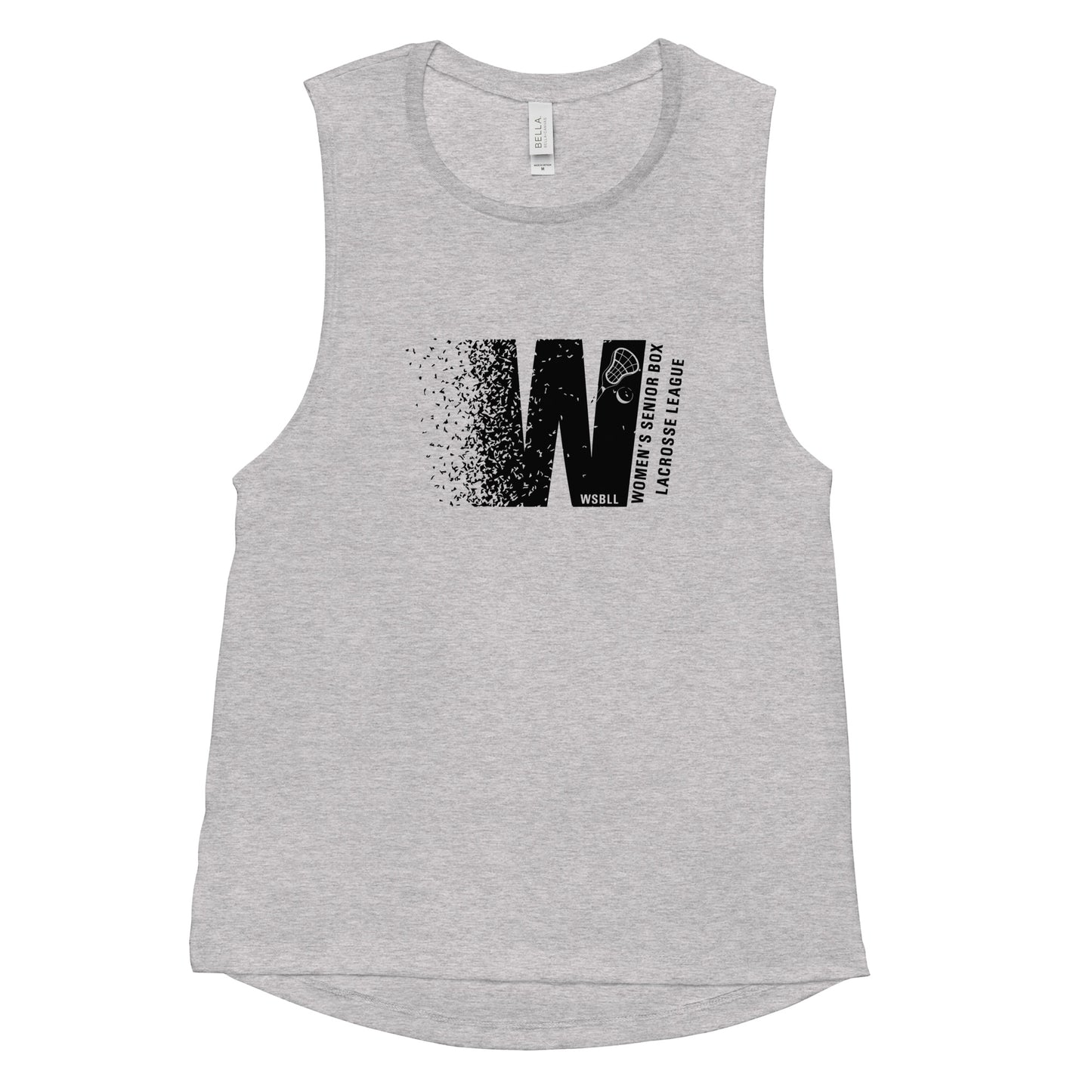 Women's Isotopes Lacrosse Bella _ Canvas Muscle Tank