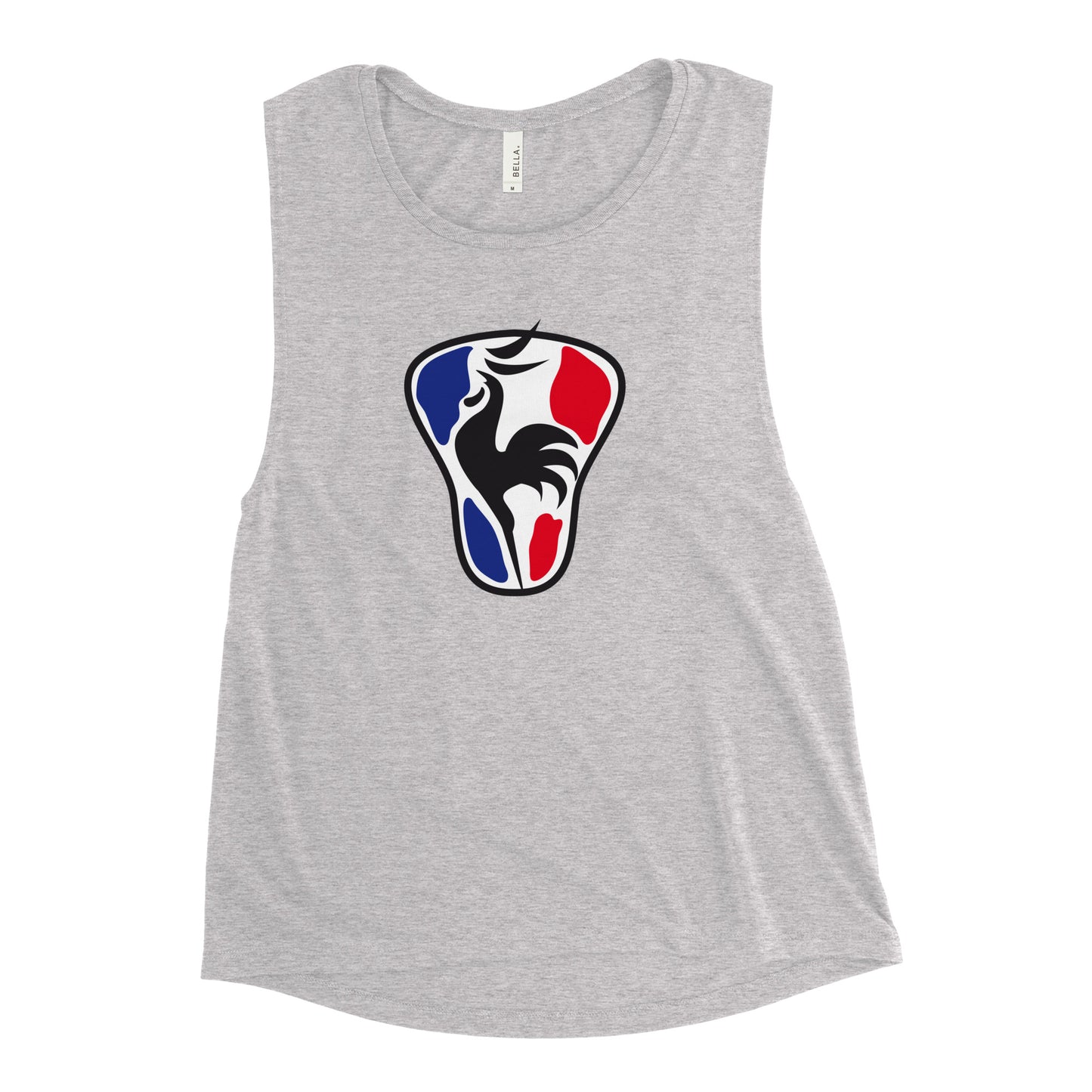 Women's France Lacrosse Bella + Canvas Muscle Tank