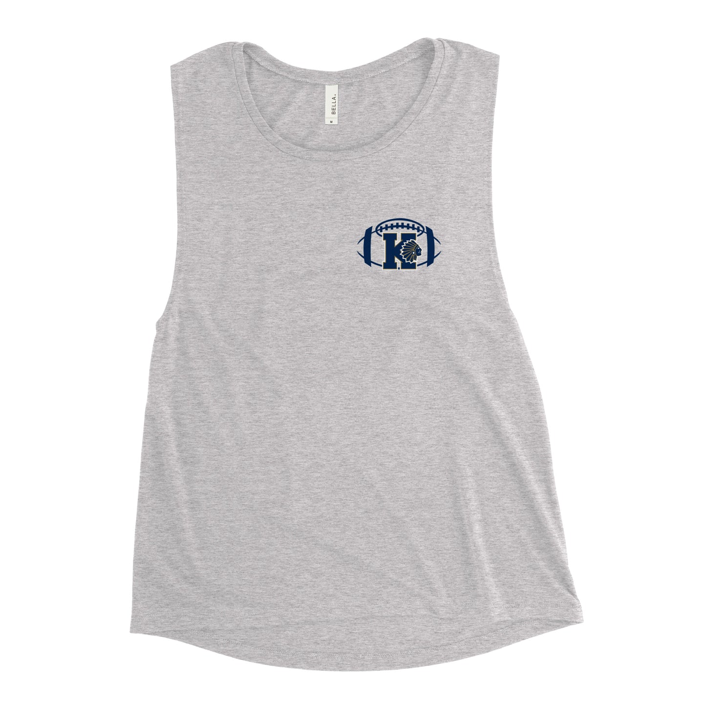 Women's Keller Football Muscle Tank