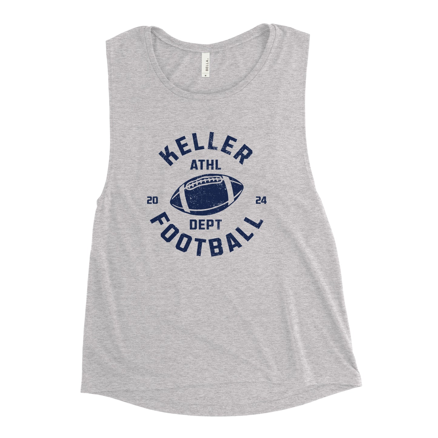 Women's Keller Football Muscle Tank