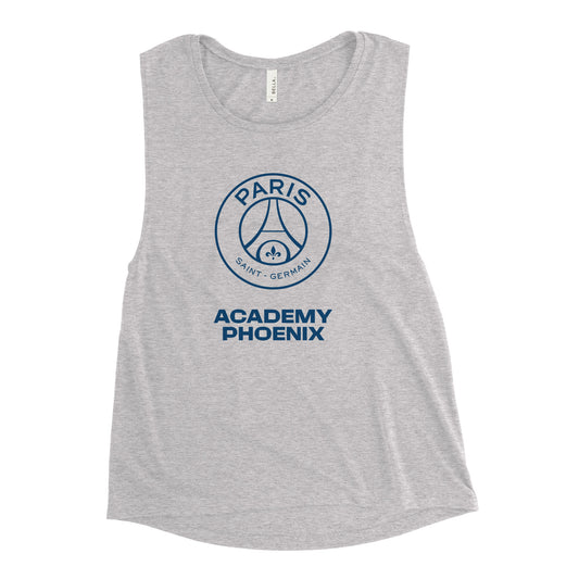 Women's PSG Academy Phoenix Bella + Canvas Muscle Tank