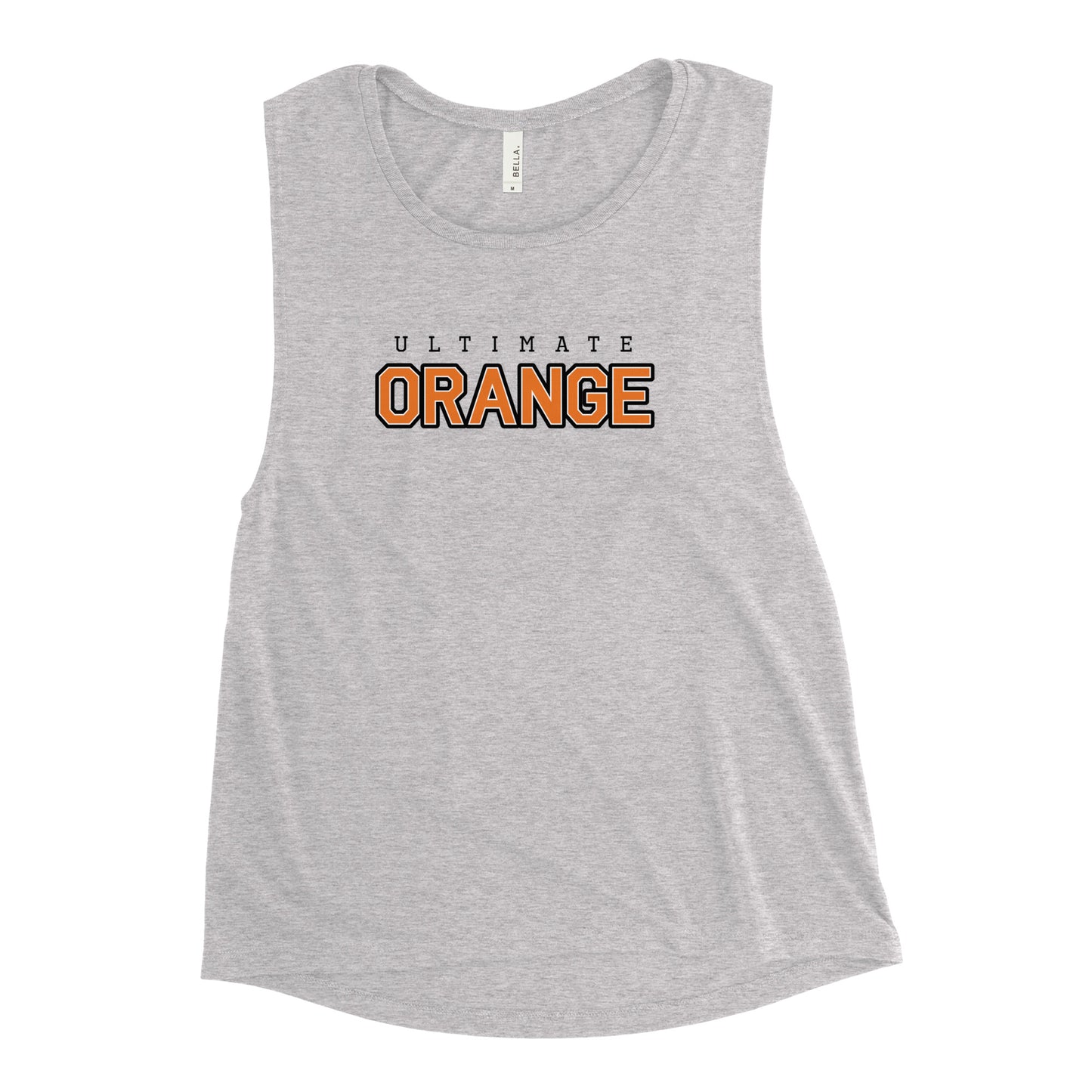 Women's Ultimate Orange Muscle Tank