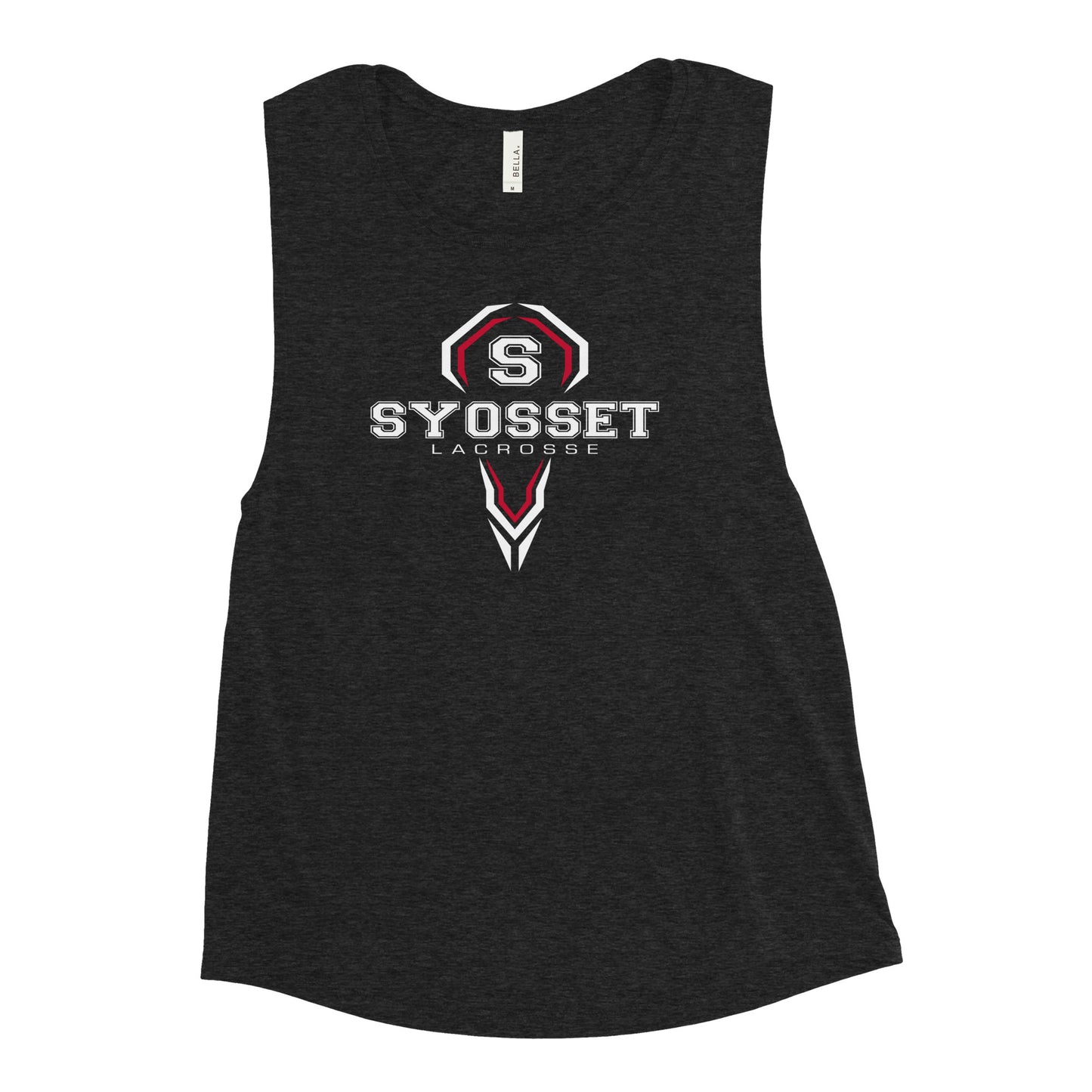 Women's Syosset Lacrosse Bella + Canvas Muscle Tank