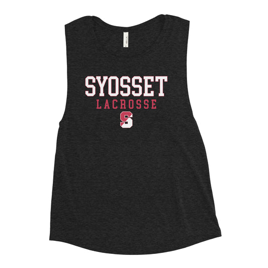 Women's Syosset Lacrosse Bella + Canvas Muscle Tank