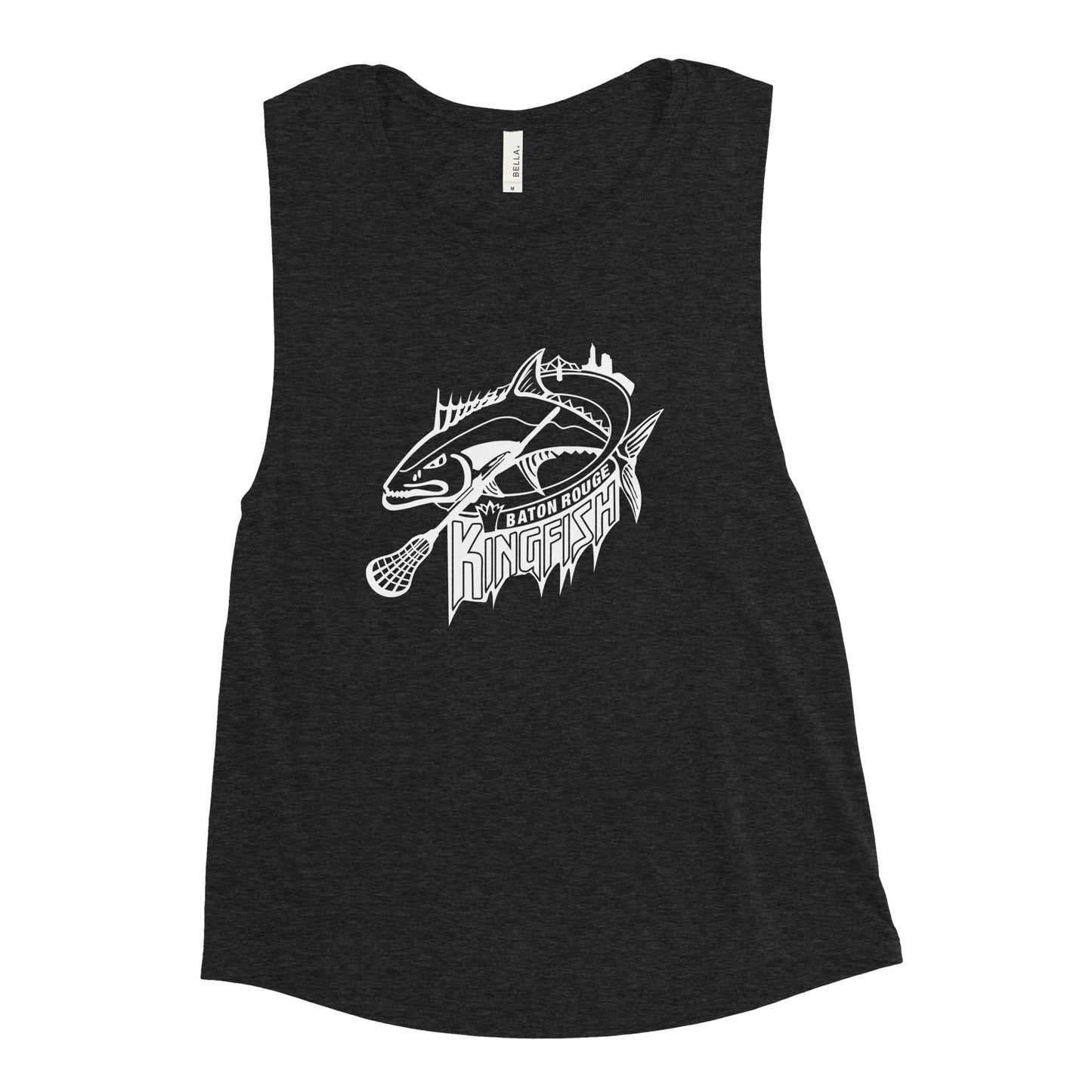 Women's Kingfish Lacrosse Muscle Tank