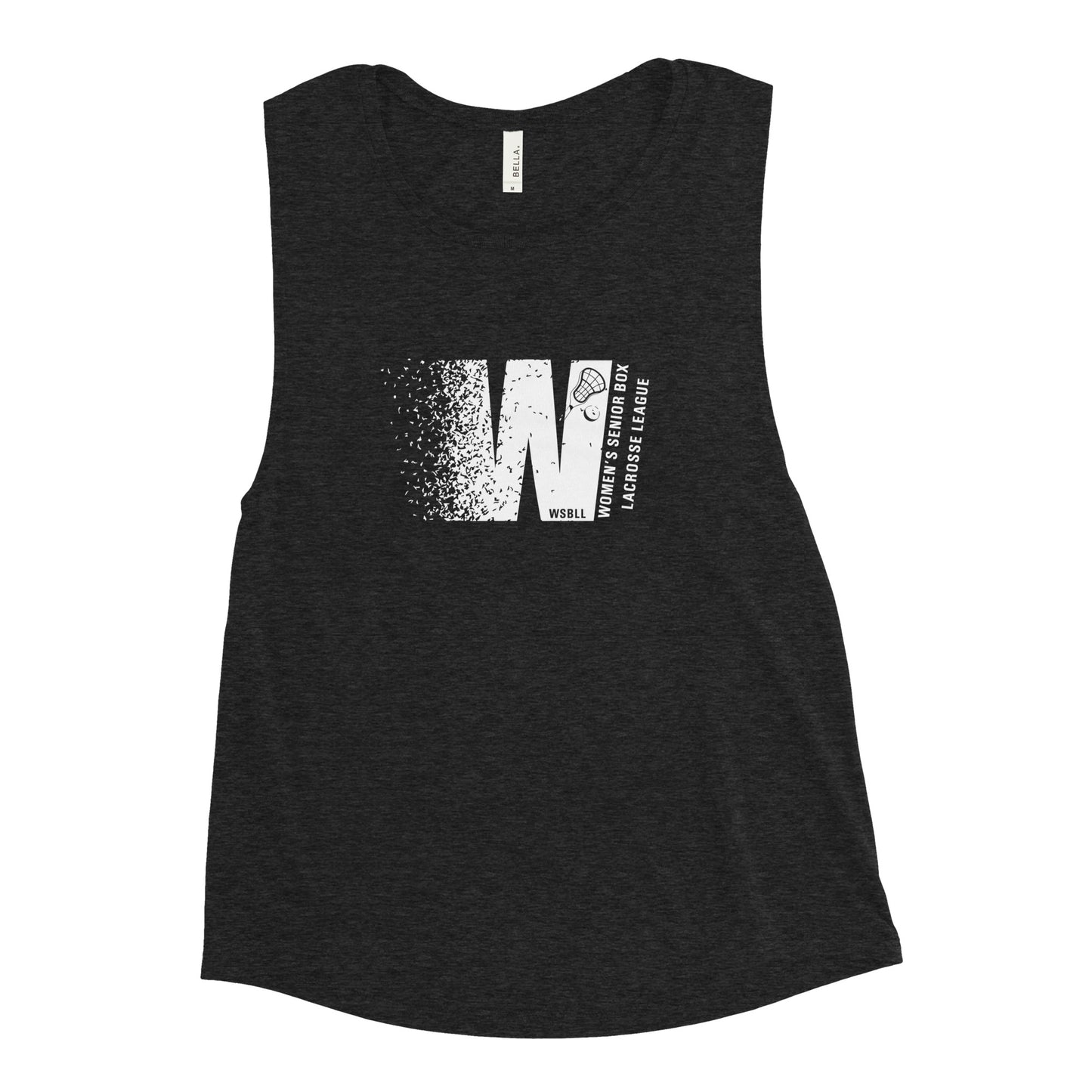 Women's Isotopes Lacrosse Bella _ Canvas Muscle Tank
