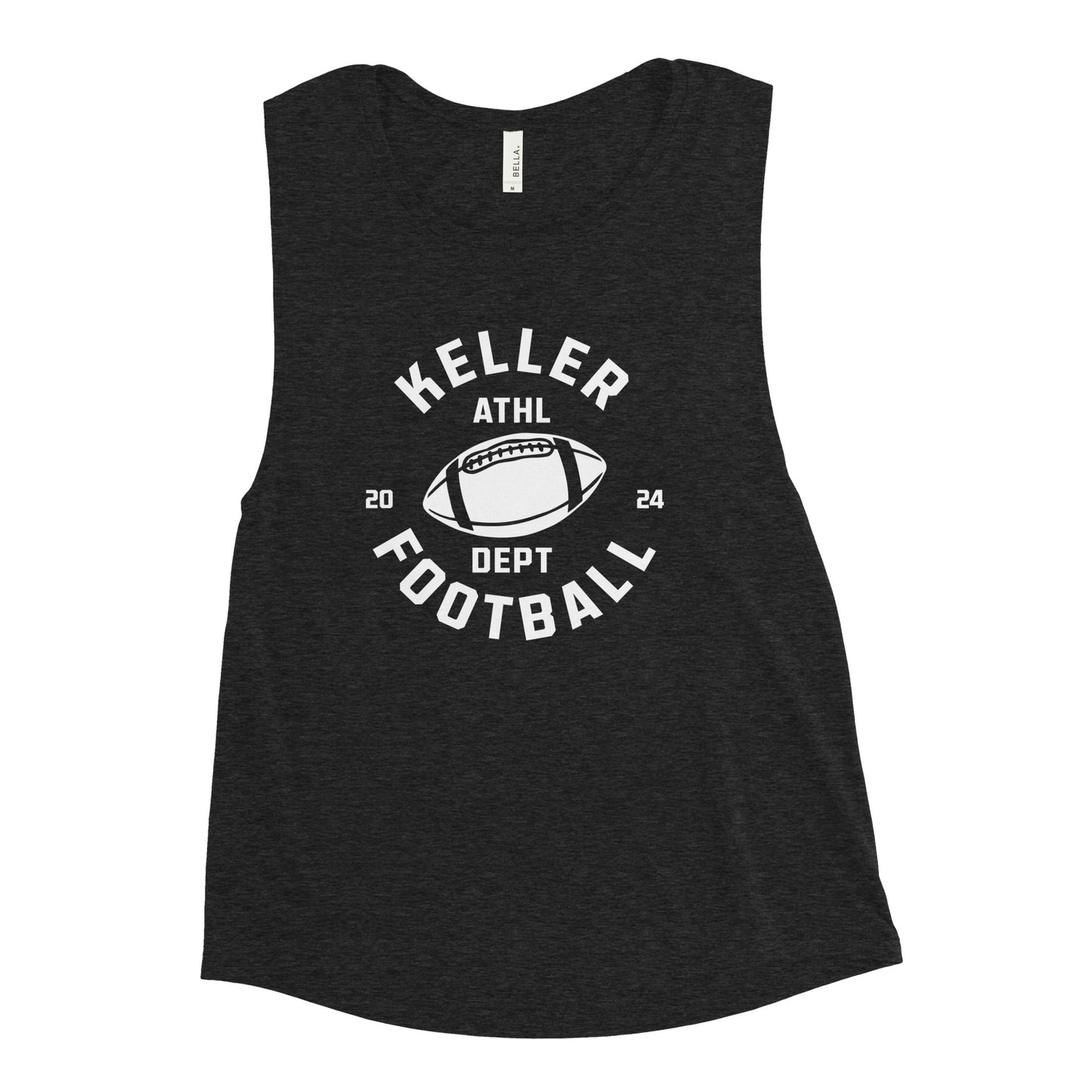 Women's Keller Football Muscle Tank