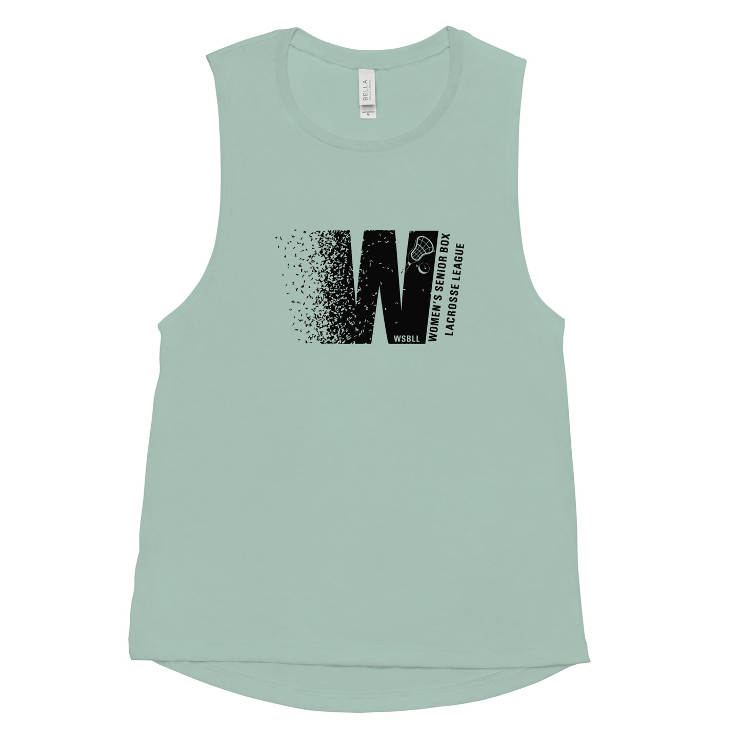 Women's Isotopes Lacrosse Bella _ Canvas Muscle Tank
