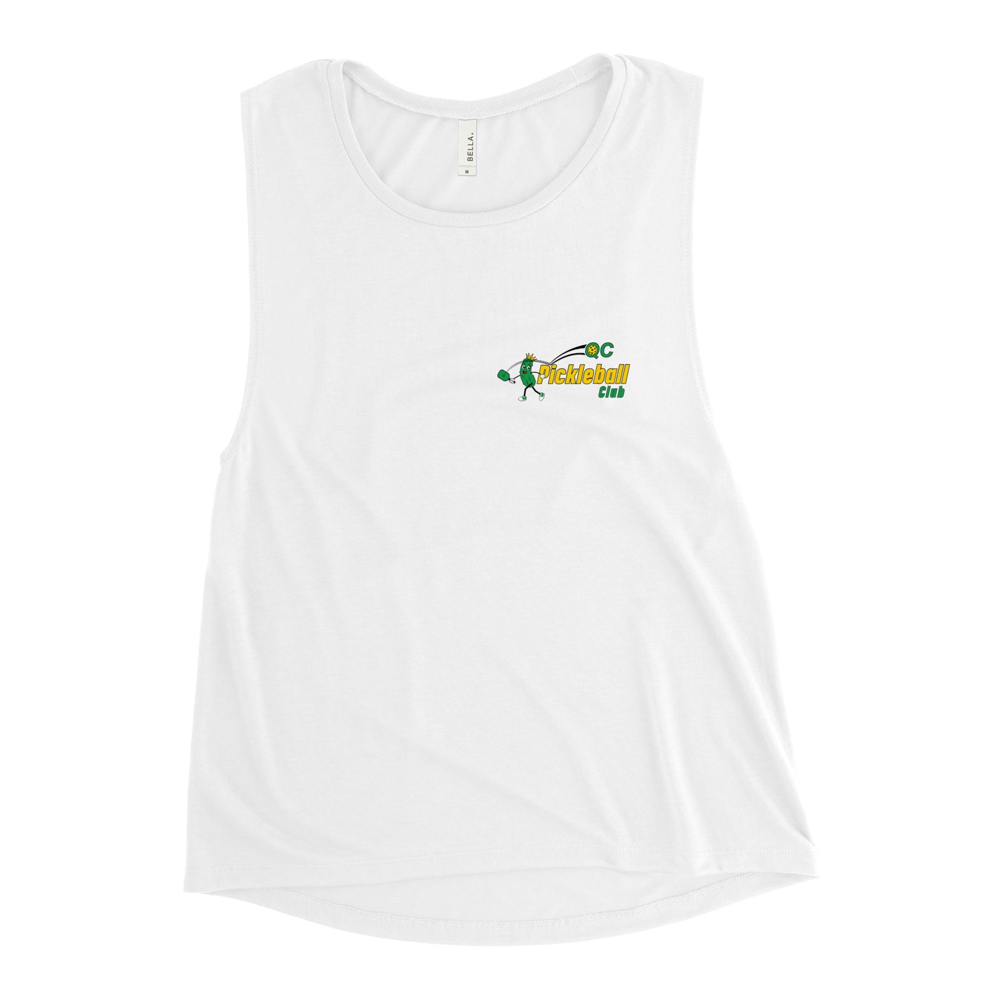 Women's QC Pickleball Bella + Canvas Muscle Tank