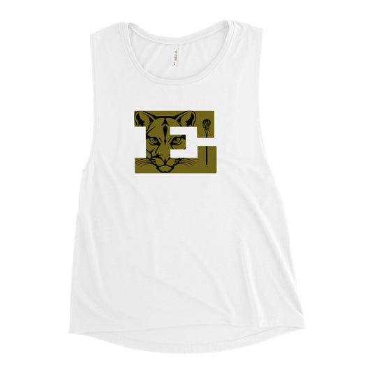 Women's Evergreen Lacrosse Muscle Tank
