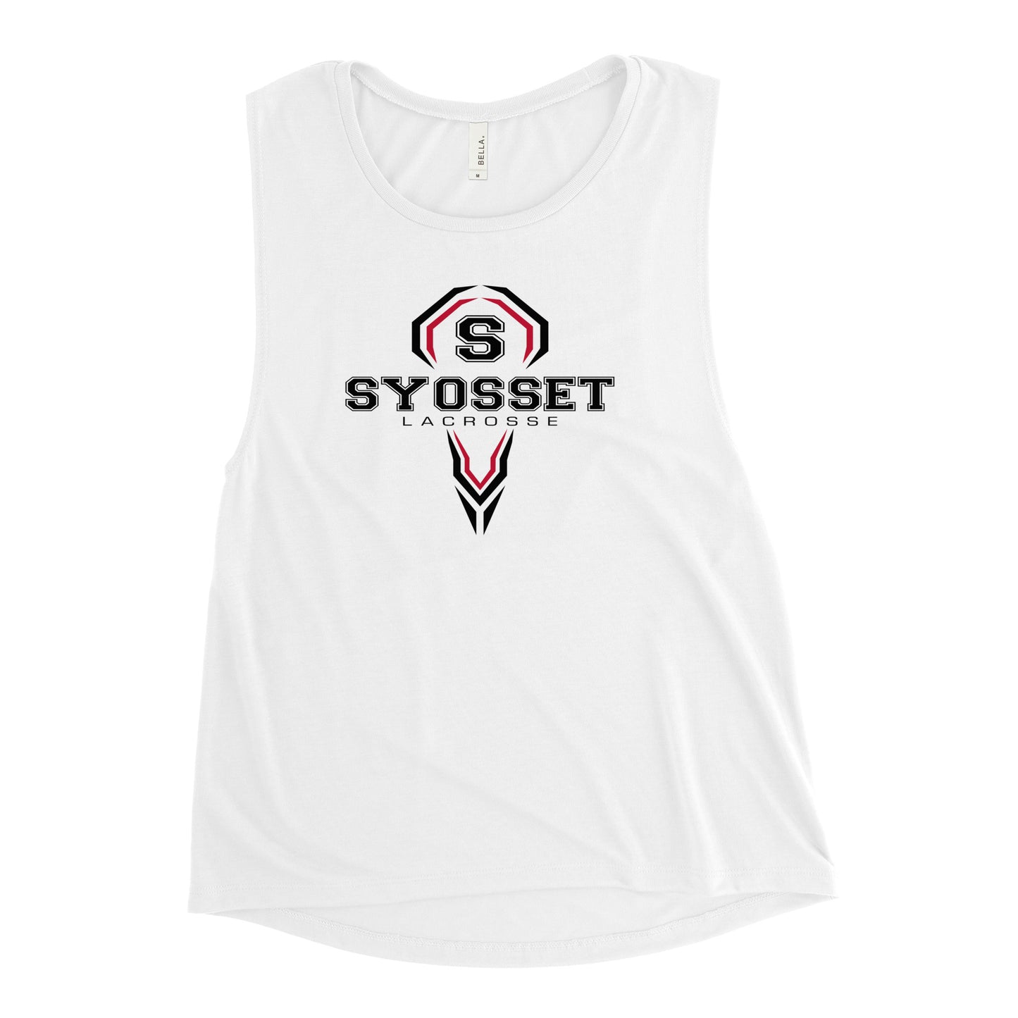 Women's Syosset Lacrosse Bella + Canvas Muscle Tank