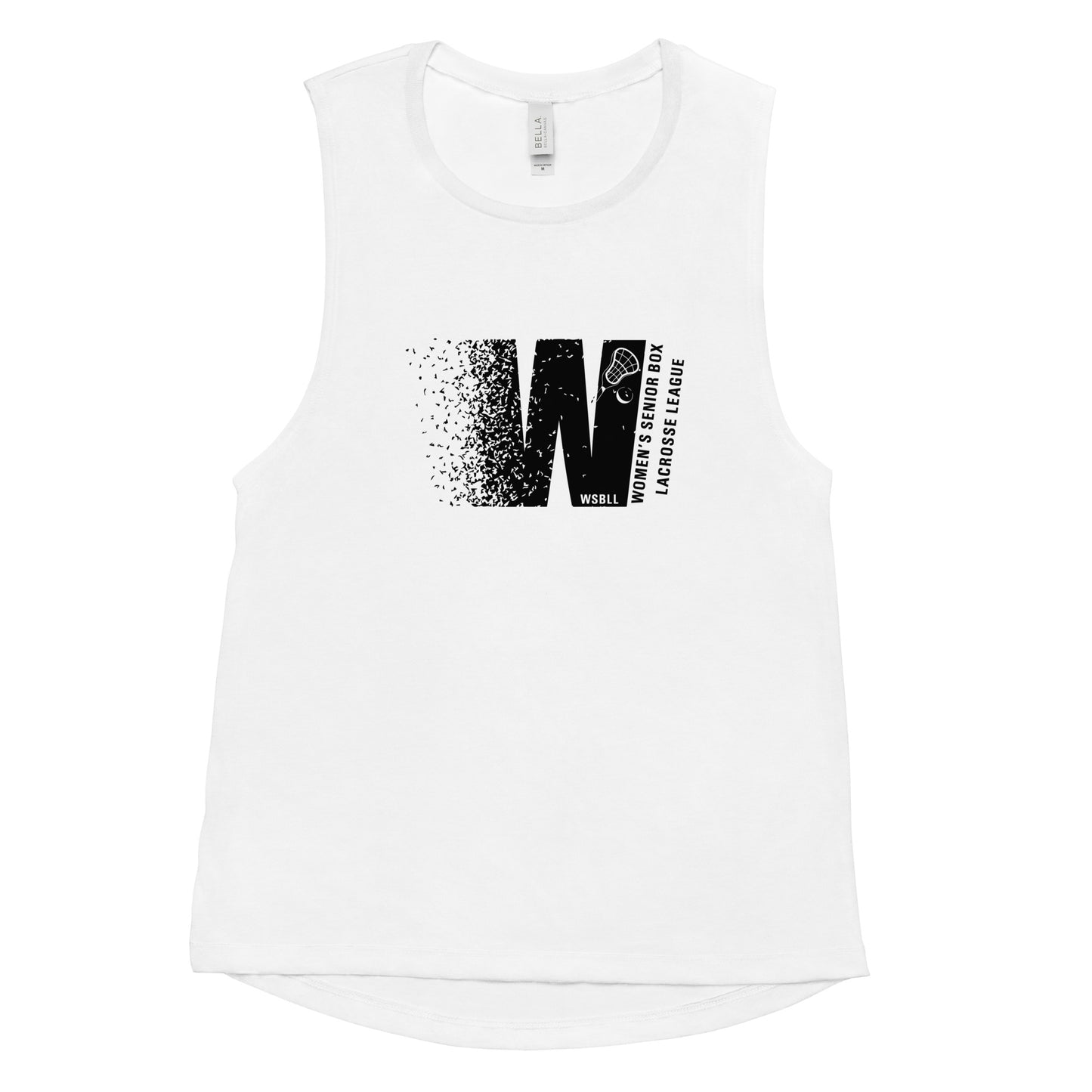 Women's Isotopes Lacrosse Bella _ Canvas Muscle Tank