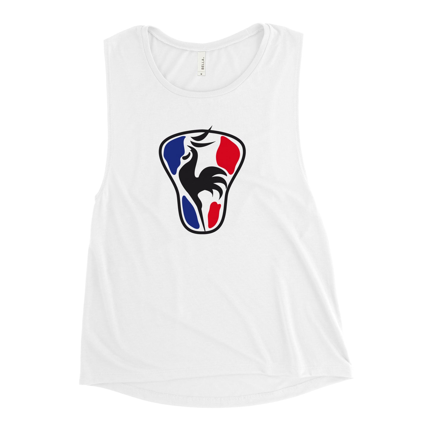 Women's France Lacrosse Bella + Canvas Muscle Tank