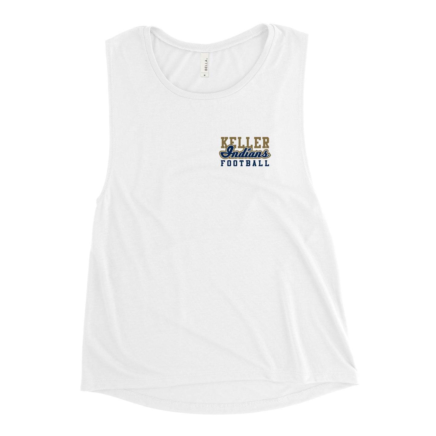 Women's Keller Football Muscle Tank