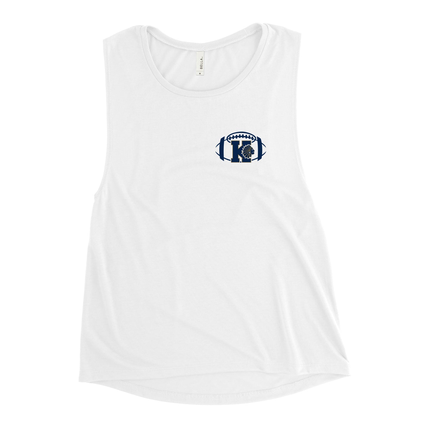 Women's Keller Football Muscle Tank