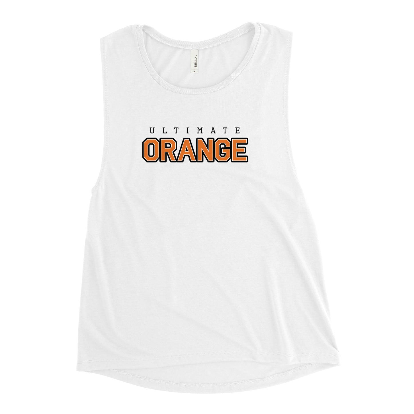 Women's Ultimate Orange Muscle Tank