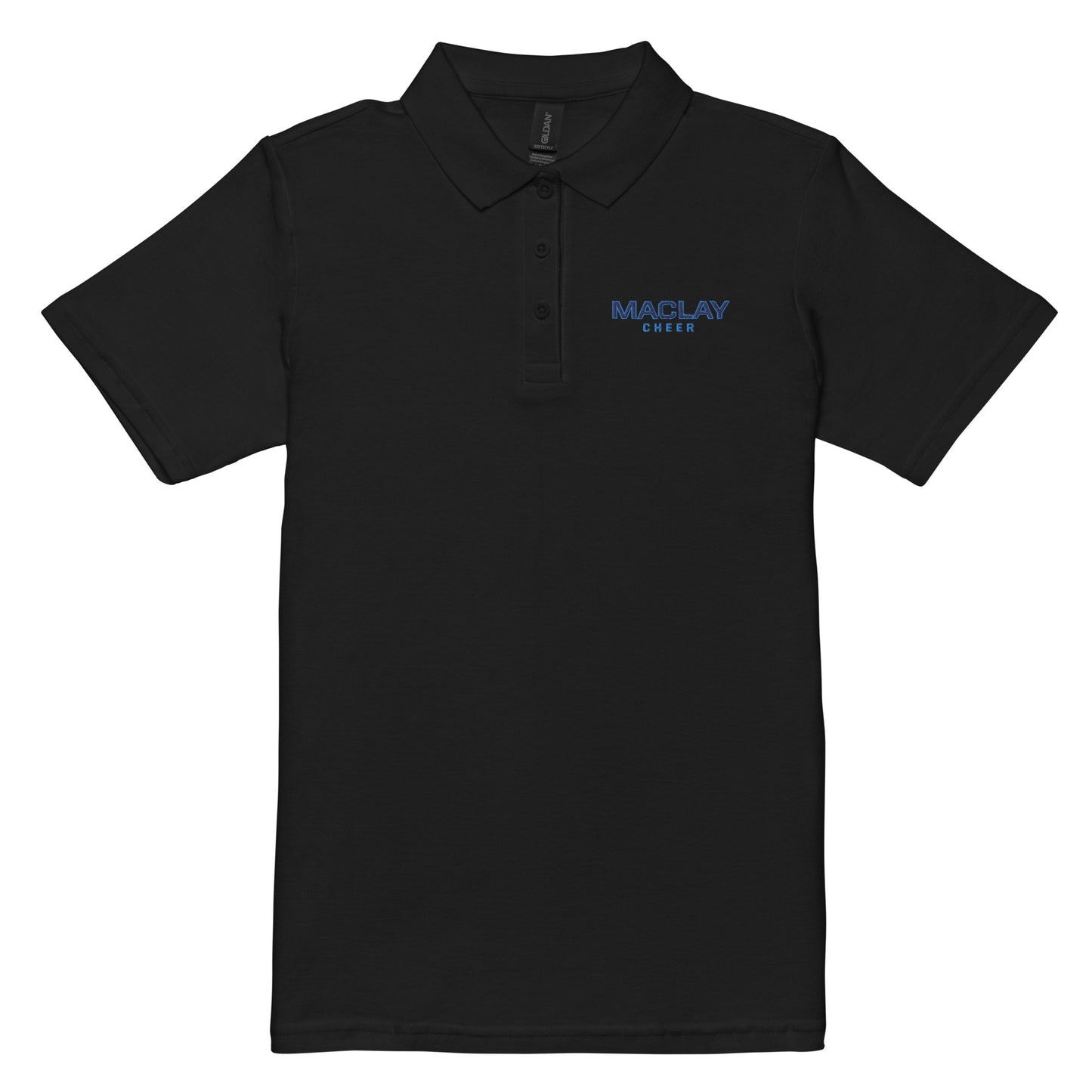 Women's Maclay Cheer Gildan Pique Polo