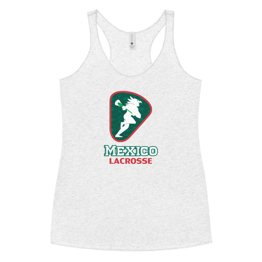 Women's Team Mexico Box Next Level Racerback Tank