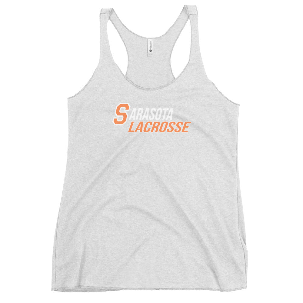 Women's Sailors Lax Next Level Racerback Tank