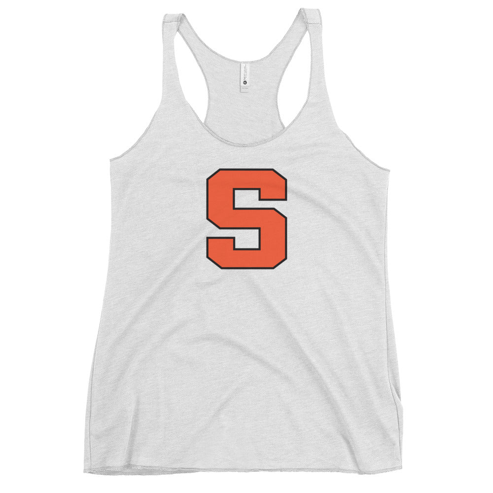 Women's Sailors Lax Next Level Racerback Tank