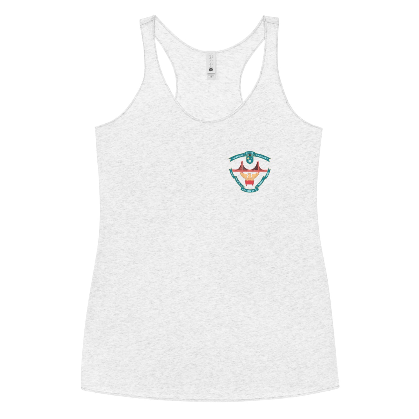 Women's SFGG Rugby Next Level Racerback Tank Top