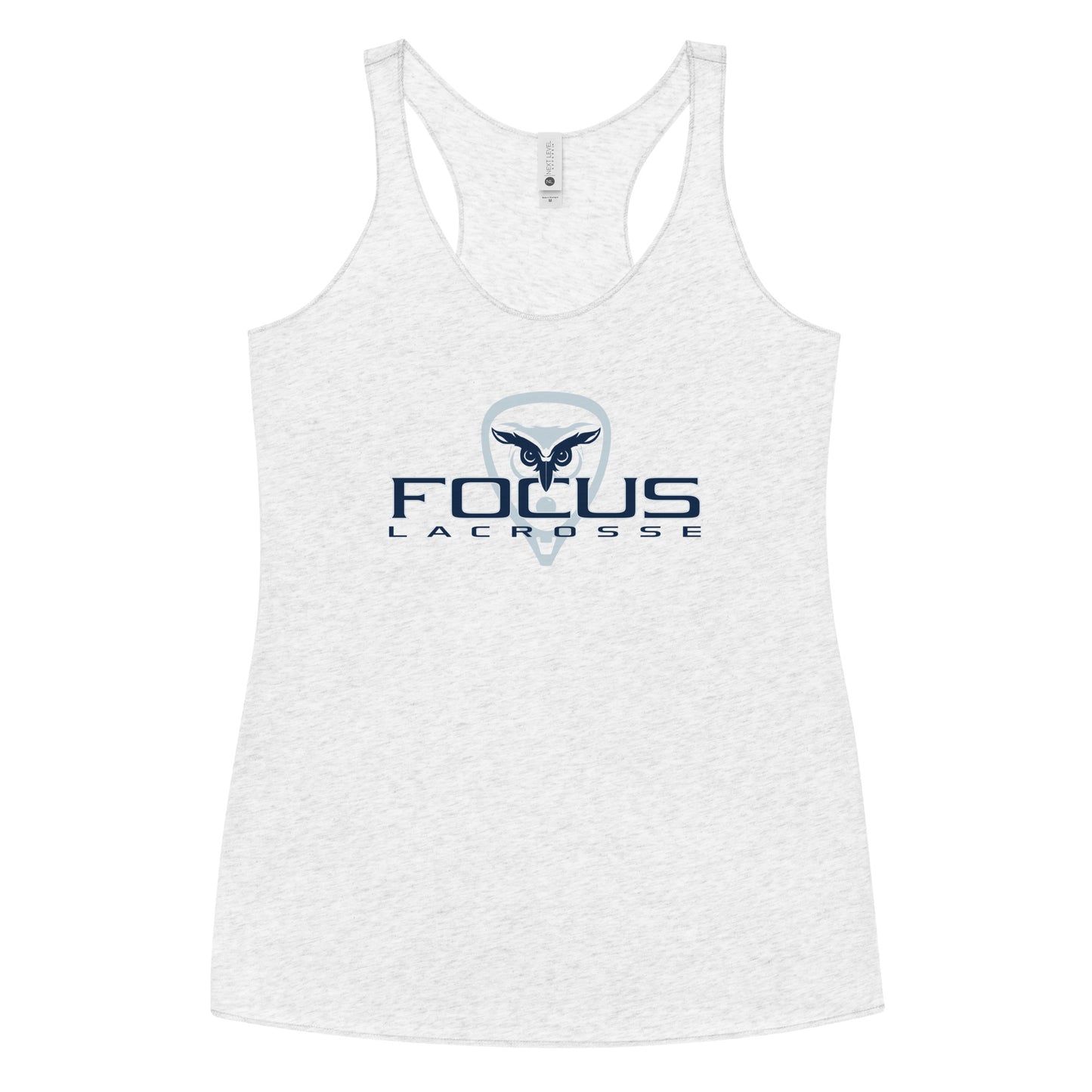 Women's Focus Lacrosse Next Level Racerback Tank Top