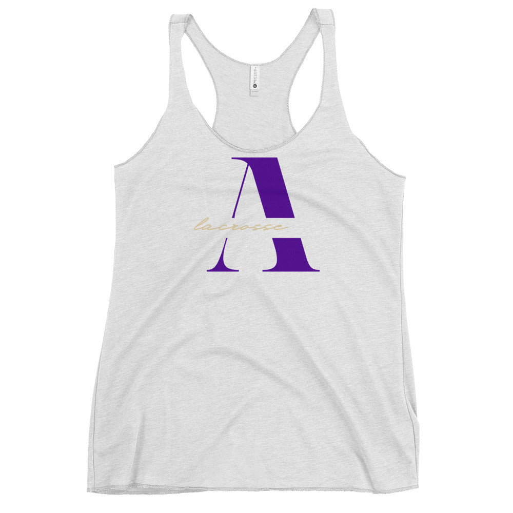 Women's Amsterdam Lacrosse Booster Next Level Racerback Tank Top