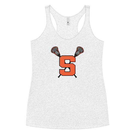 Women's SHS LAX  Next Level Racerback Tank Top