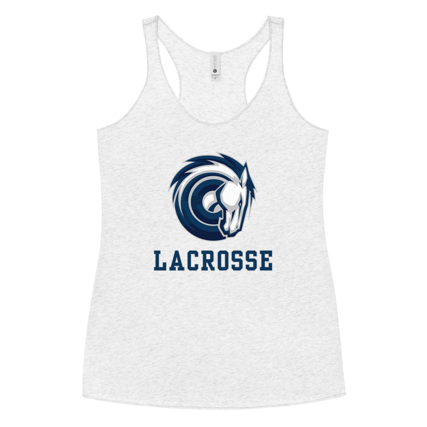 Women's Corner Canyon Youth Lacrosse Next Level Racerback Tank Top
