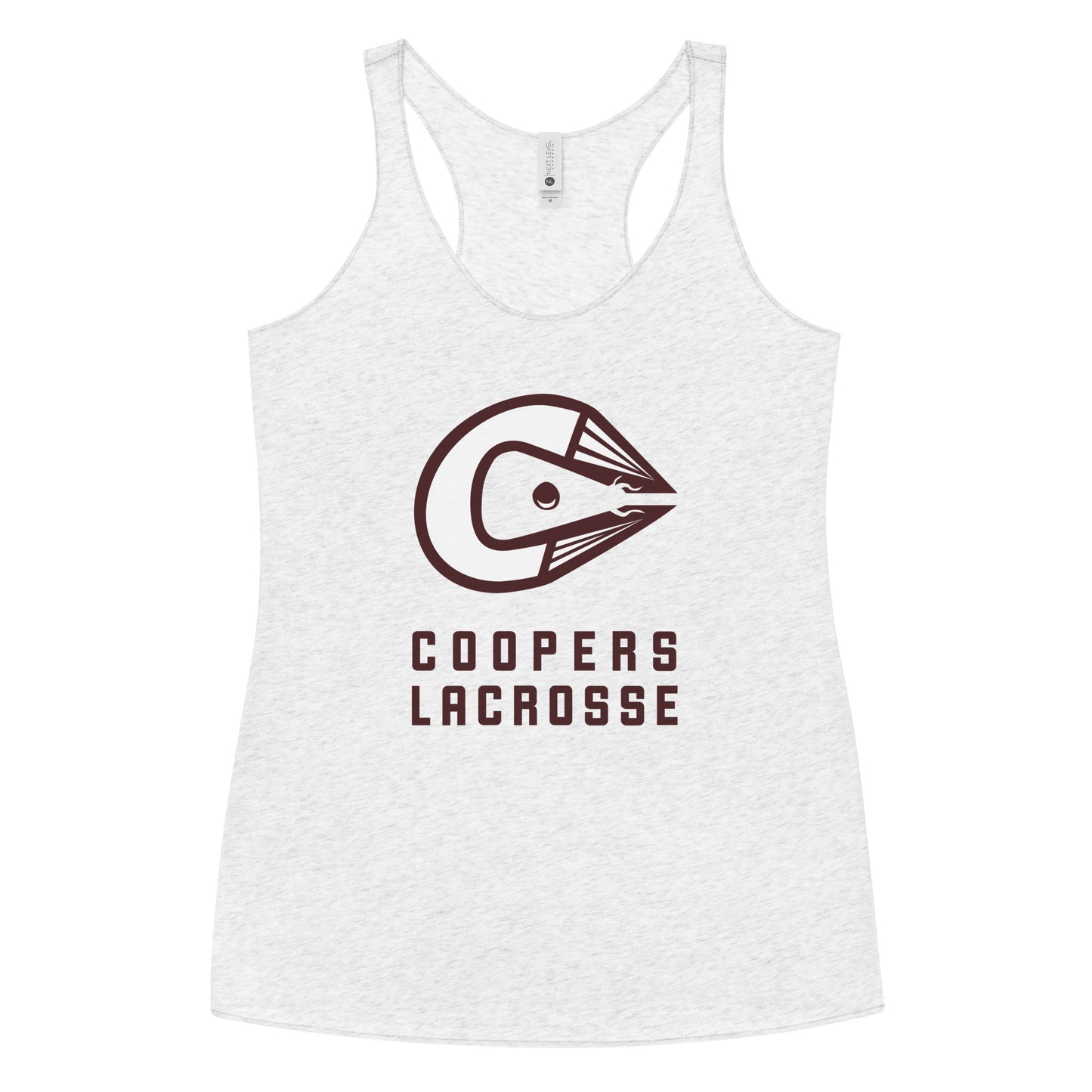 Women's Cooper Lacrosse Next Level Racerback Tank Top