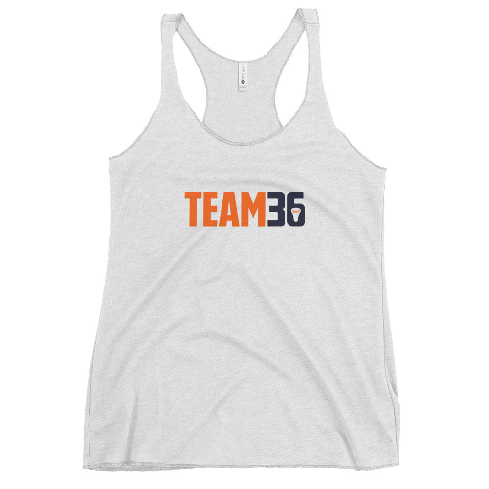 Women's Team36 Next Level Racerback Tank Top