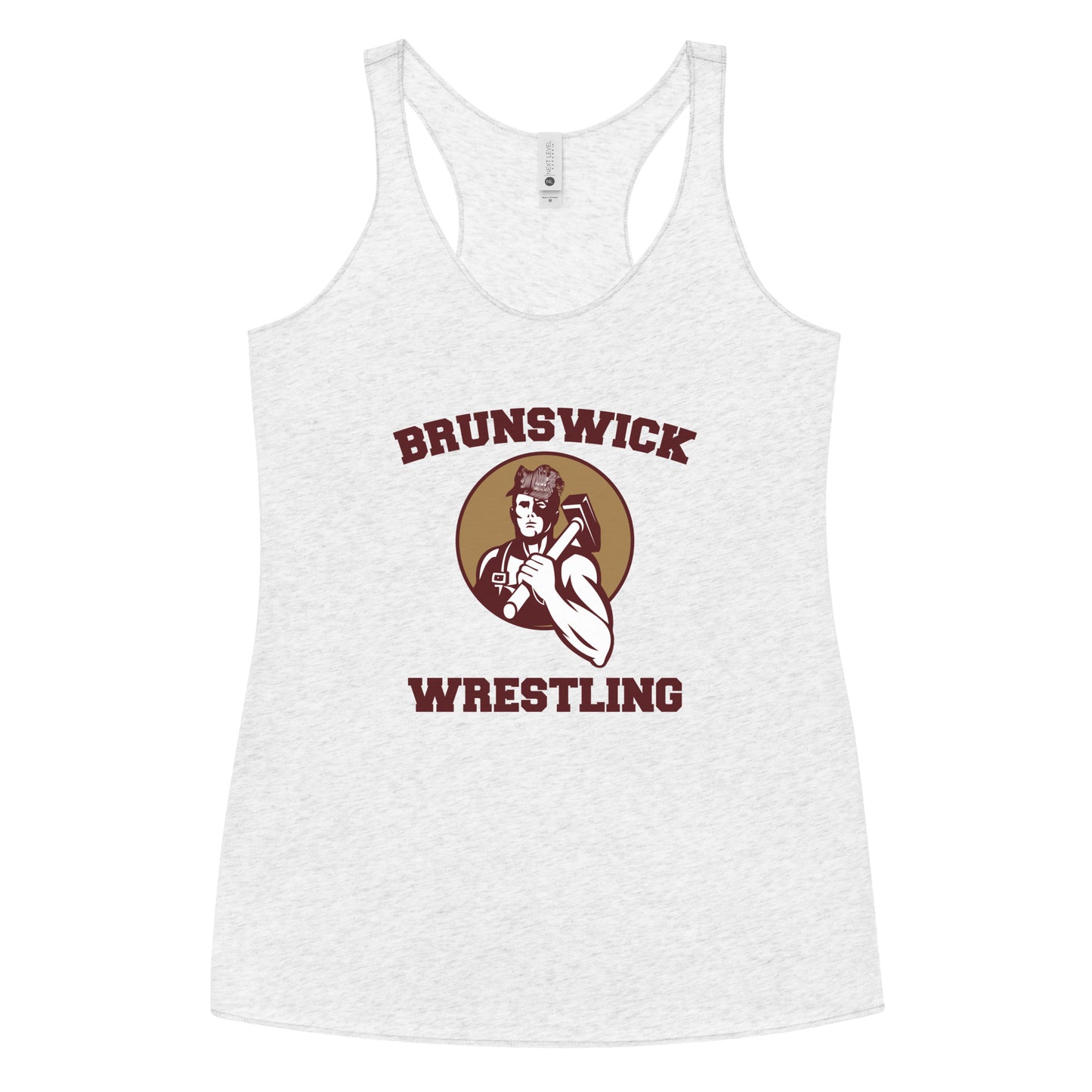 Women's Brunswick Wrestling Next Level Racerback Tank Top