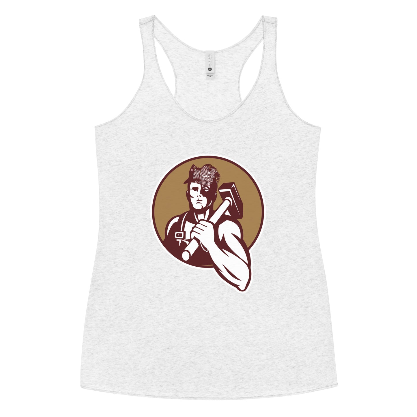 Women's Brunswick Wrestling Next Level Racerback Tank Top