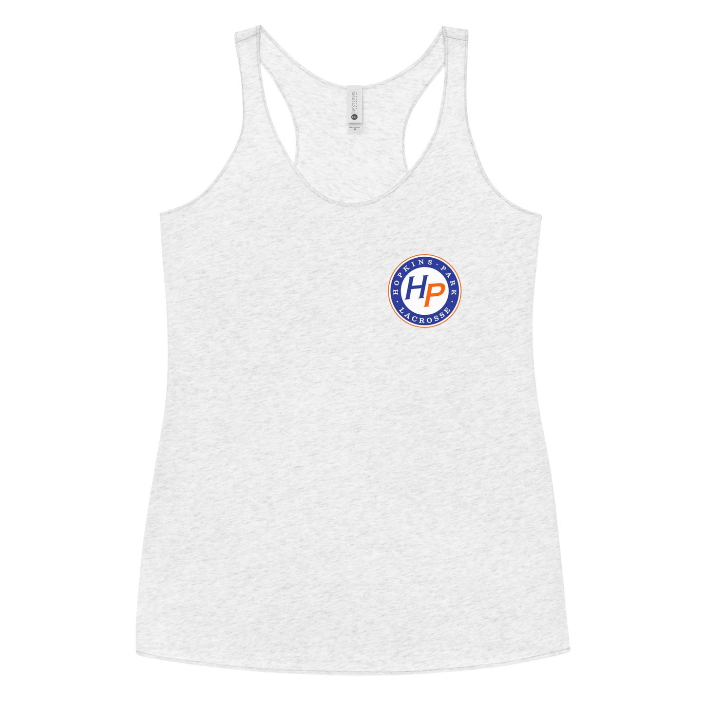 Women's Hopkins Lacrosse Next Level Racerback Tank