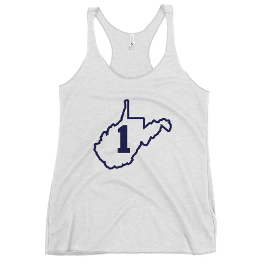 Women's Wheeling Post 1 Next Level Racerback Tank Top