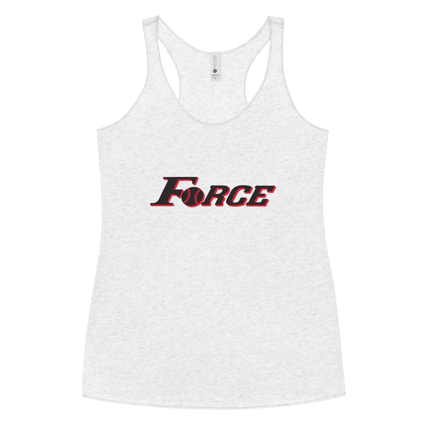 Women's Colorado Force Softball Next Level Racerback Tank Top